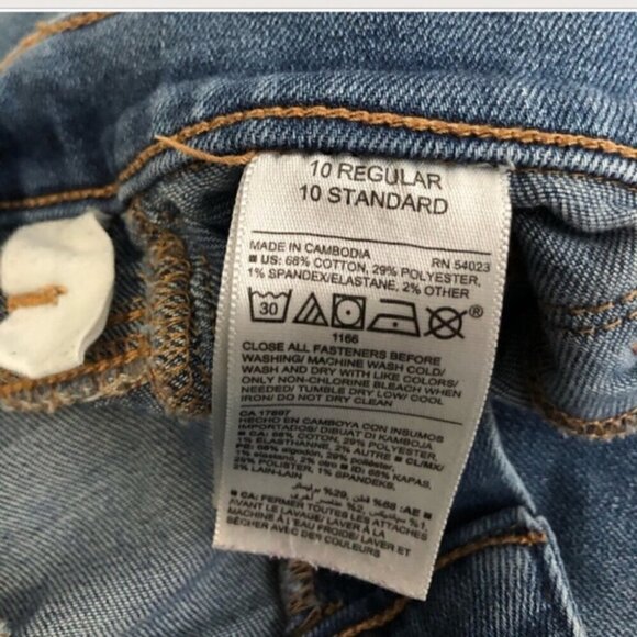 𝅺rockstar Jeans for girl 10 Y - Picture 6 of 8